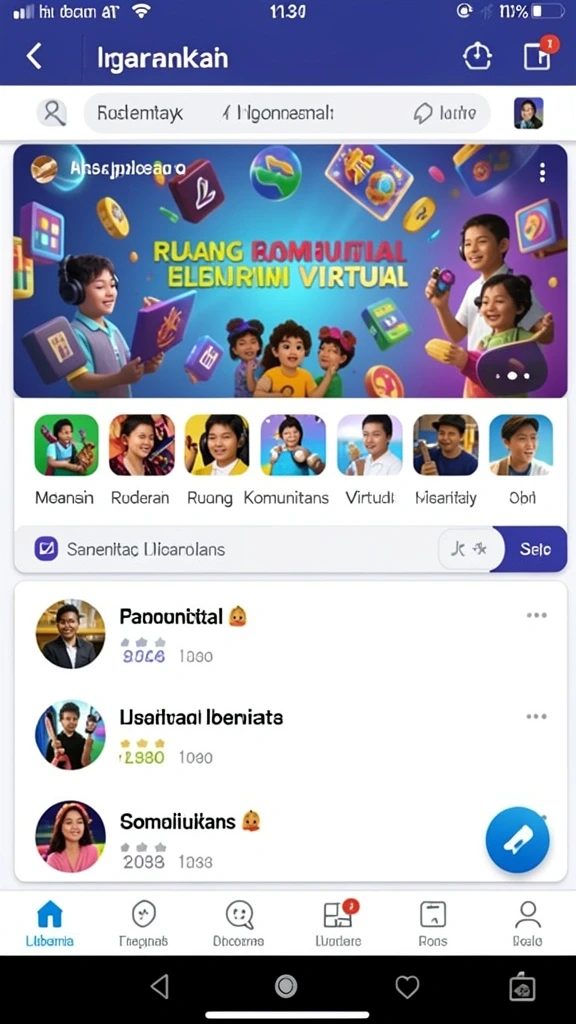 Mode multiplayer yang seru dengan teman-teman.