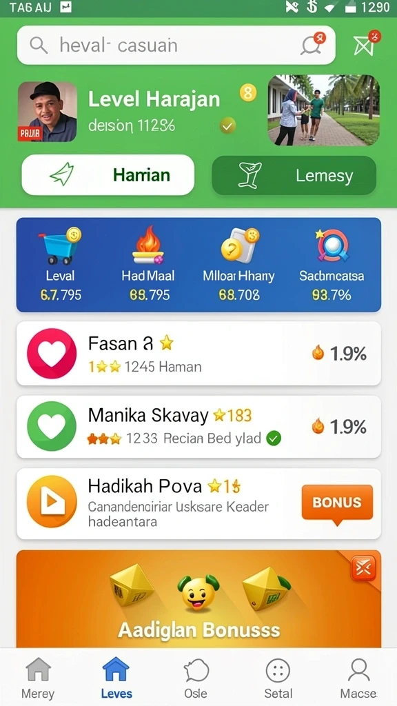 Tangkapan layar menunjukkan pemandangan indah dari dunia permainan.