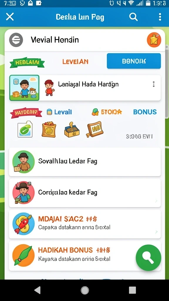 Berbagai karakter menarik untuk dipilih dan dimainkan.