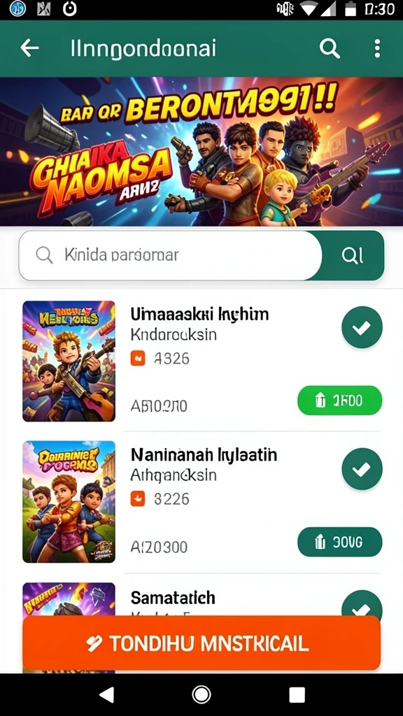 Bonus harian yang menarik untuk setiap pengguna.