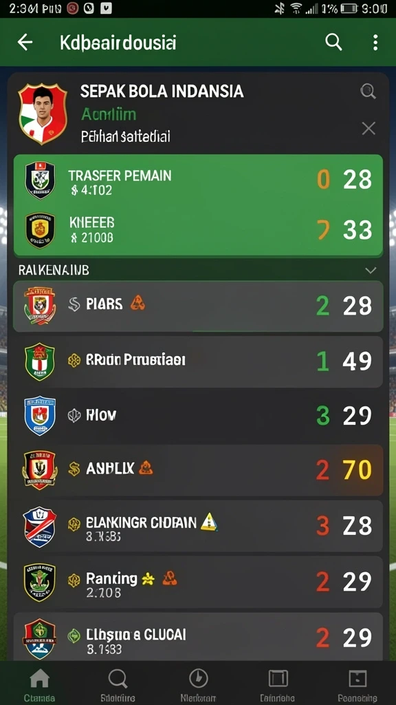 Tampilan antarmuka BRIOTOTO yang modern.