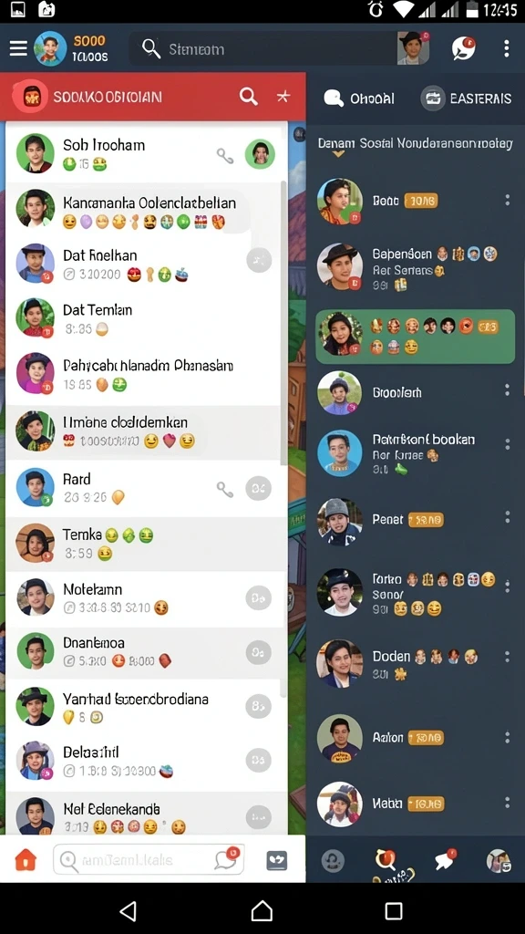Tampilan antarmuka yang menarik dan mudah digunakan.
