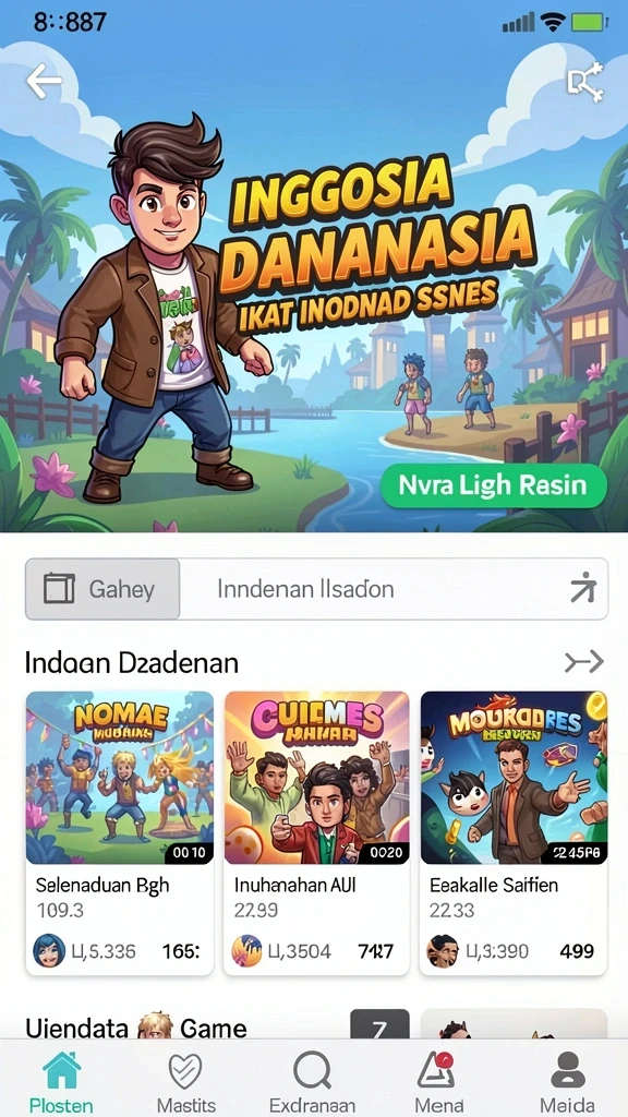 Karakter unik yang membuat pengalaman lebih hidup.