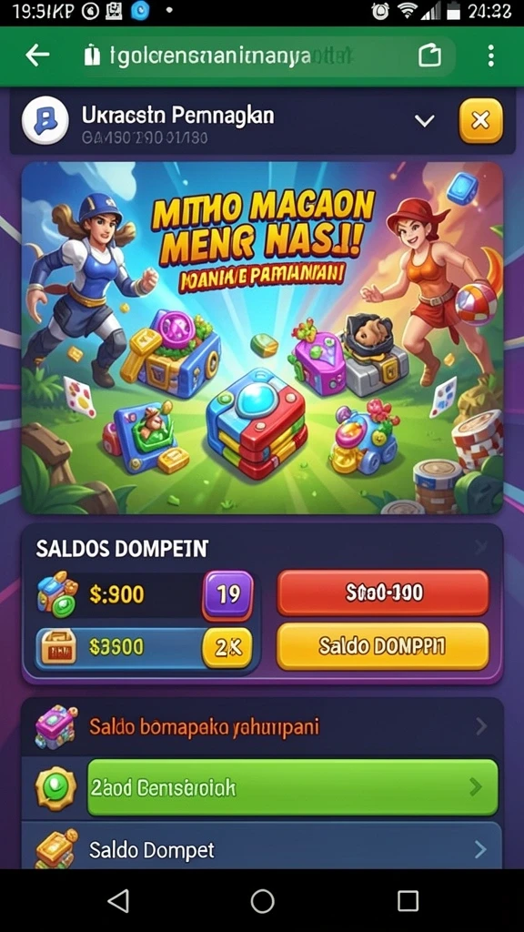 Tampilan antarmuka yang menarik dan ramah pengguna.