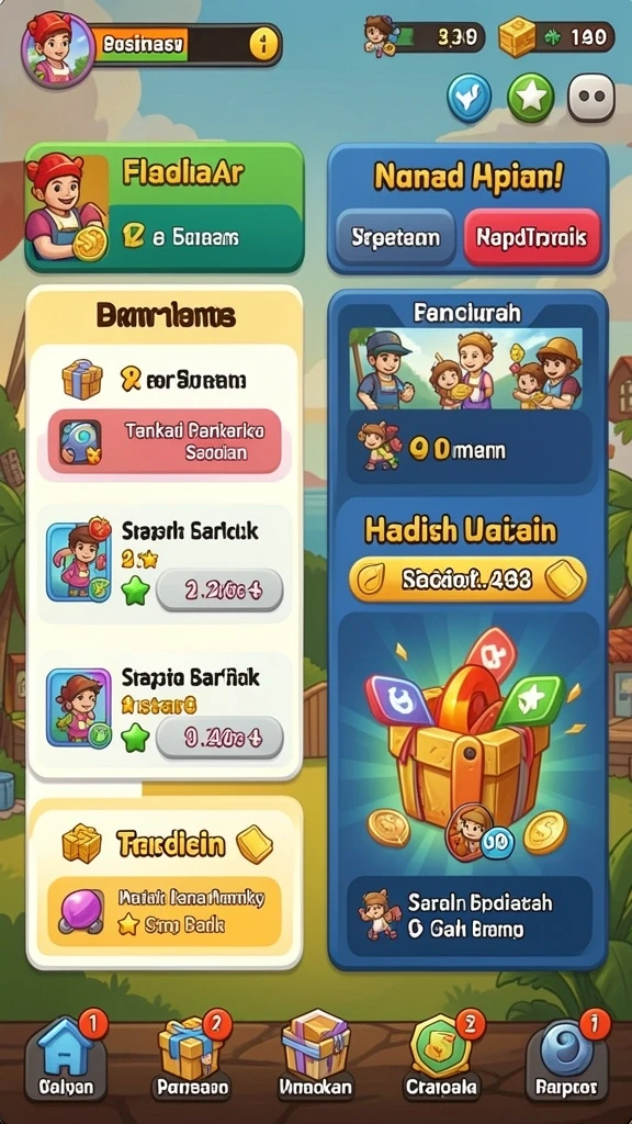 Fitur bonus yang menarik dan menguntungkan.