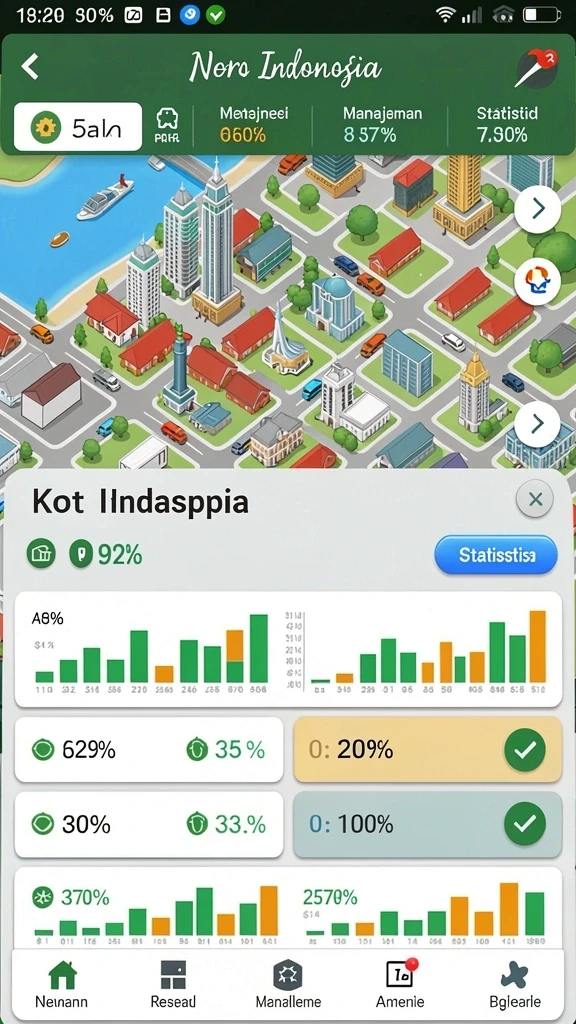 Sosialisasi dengan pemain lain yang menyenangkan.