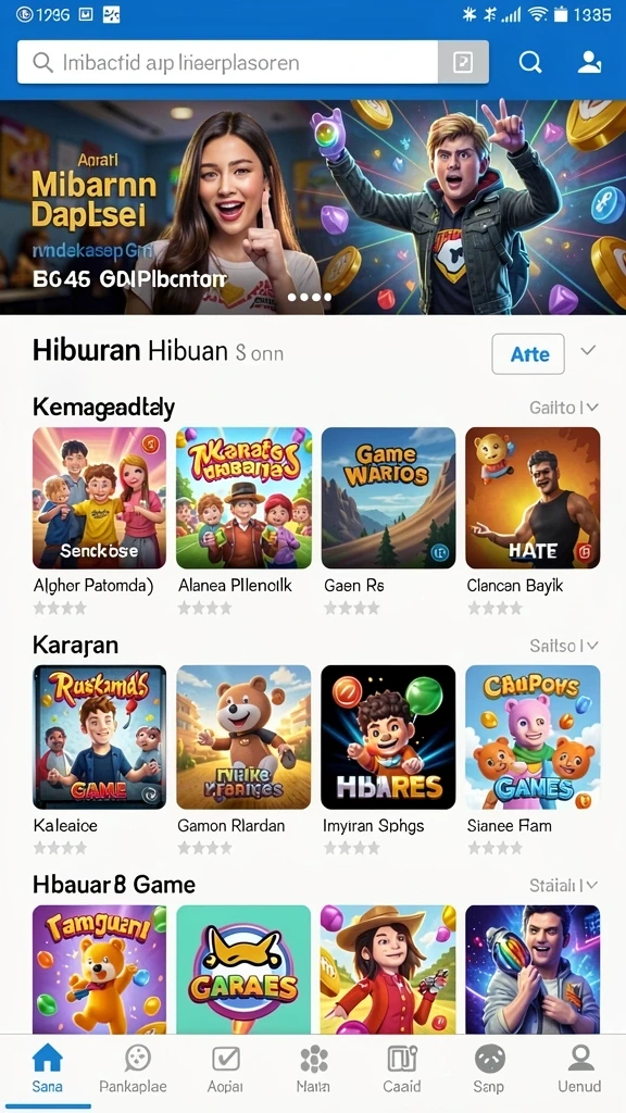 Karakter-karakter unik dengan kemampuan beragam.