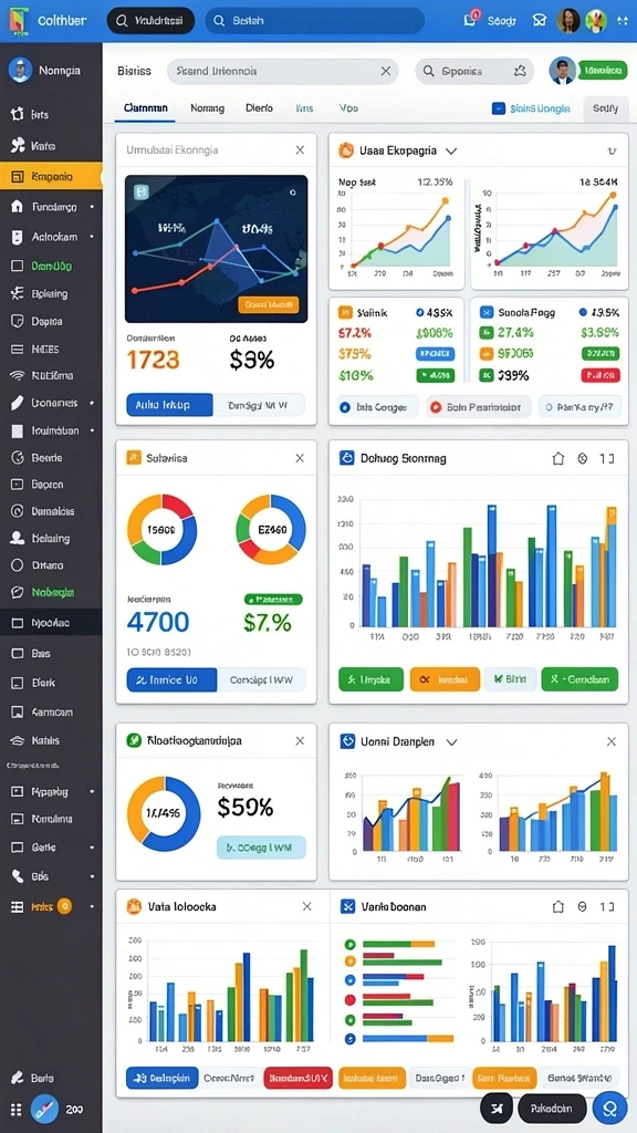 Karakter-karakter unik dengan desain menarik.