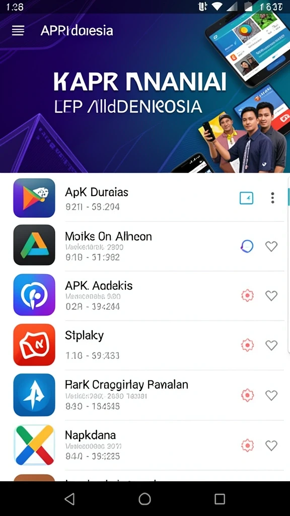 Tampilan antarmuka aplikasi yang modern dan user-friendly.
