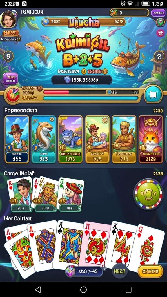 Tampilan awal game dengan grafis yang menawan.