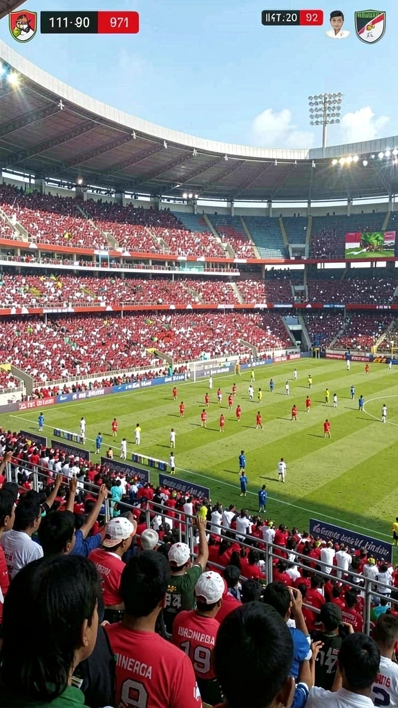 Screenshot menunjukkan misi dan tantangan di dalam game.