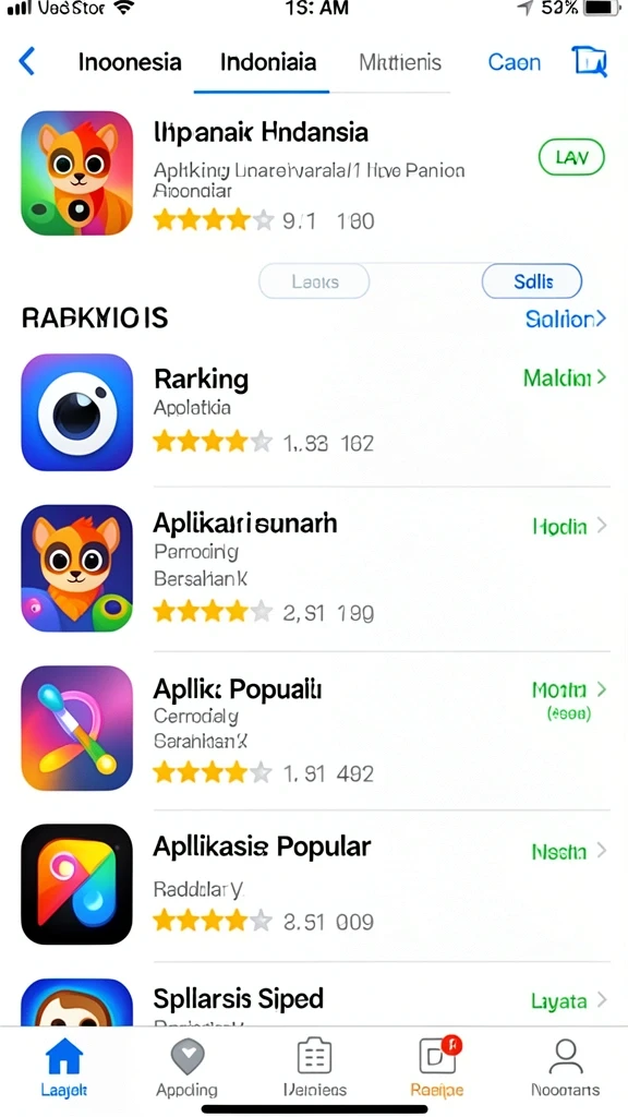 Tampilan antarmuka yang menarik dan user-friendly.