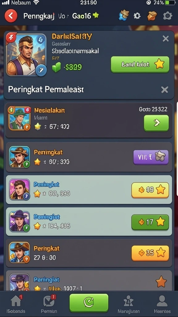 Tangkapan layar menampilkan aksi seru dalam NAGA11.