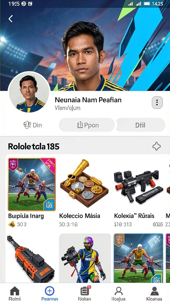 Karakter-karakter unik dengan kemampuan yang berbeda.