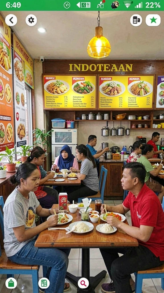 Tangkapan layar menunjukkan grafis yang memukau dalam permainan.