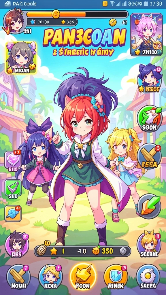Visual menakjubkan dari dunia permainan QTGAME.