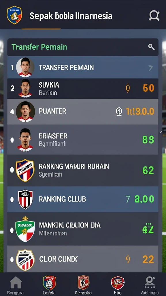 Tangkapan layar ketiga menunjukkan fitur kustomisasi karakter yang menarik.