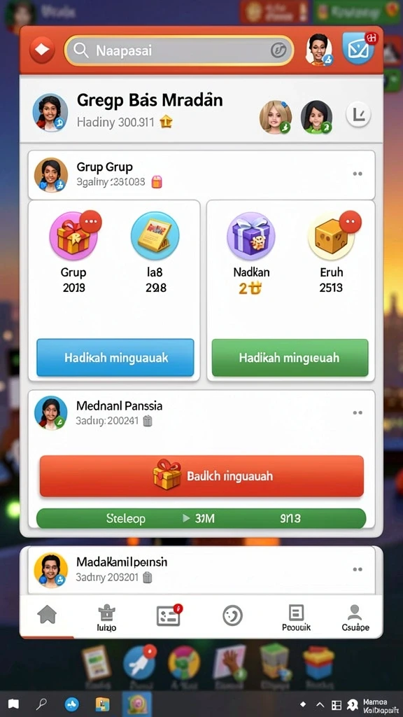 Mode permainan yang seru dan variatif.