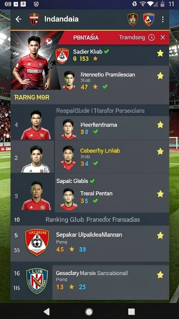 Berbagai karakter unik untuk dipilih dan dimainkan.