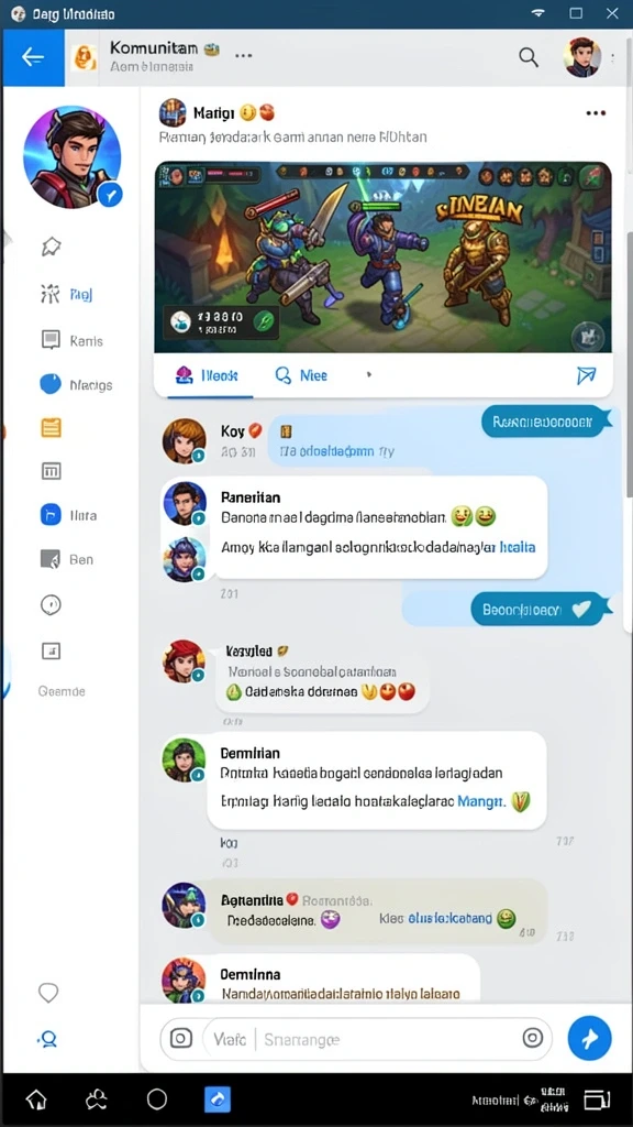 Tampilan antarmuka pengguna yang ramah dan menarik.