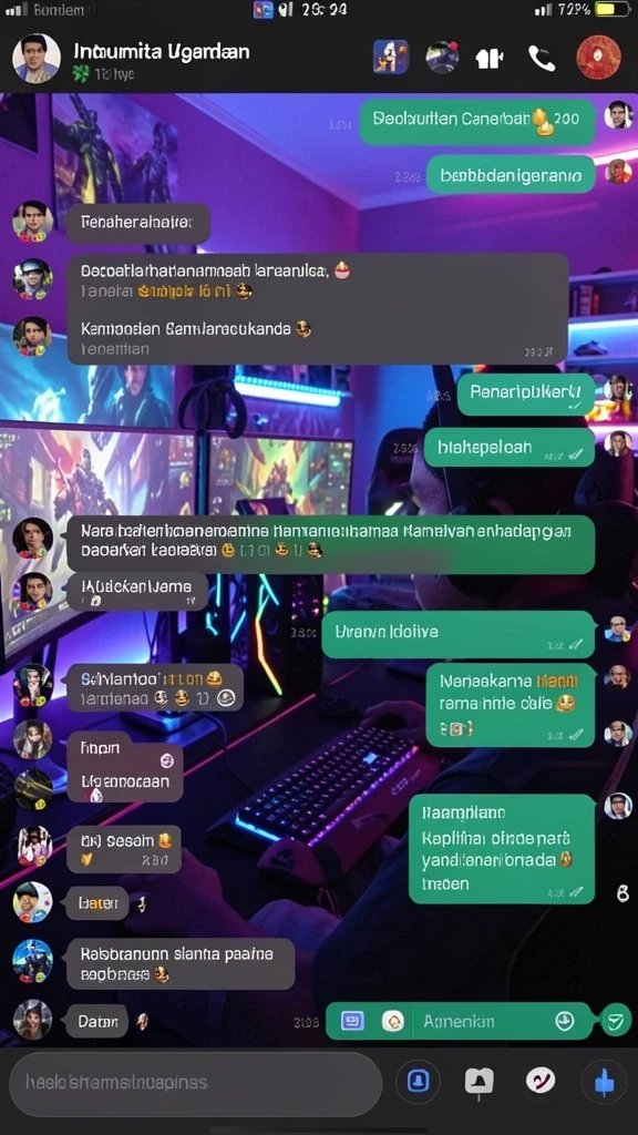 Desain level yang menawan dan berwarna-warni.