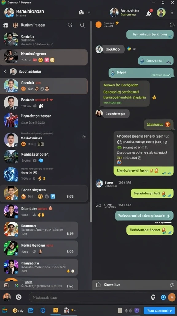 Tangkapan layar level terbaru yang penuh tantangan.
