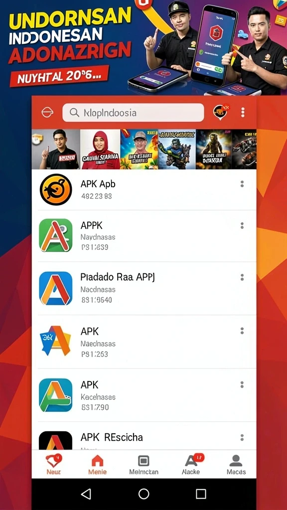 Menu pengaturan sederhana untuk kenyamanan pengguna.