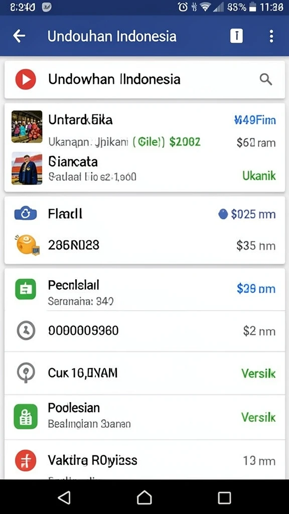 Tampilan antarmuka yang ramah pengguna dan intuitif.
