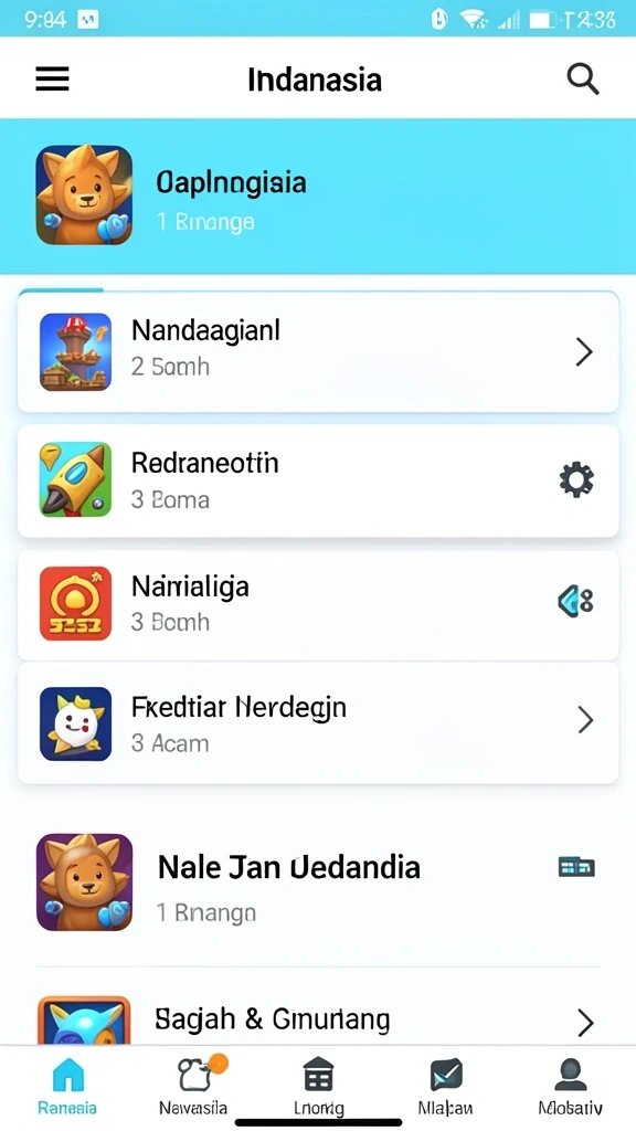 Tampilan antarmuka yang user-friendly dan mudah dinavigasi.