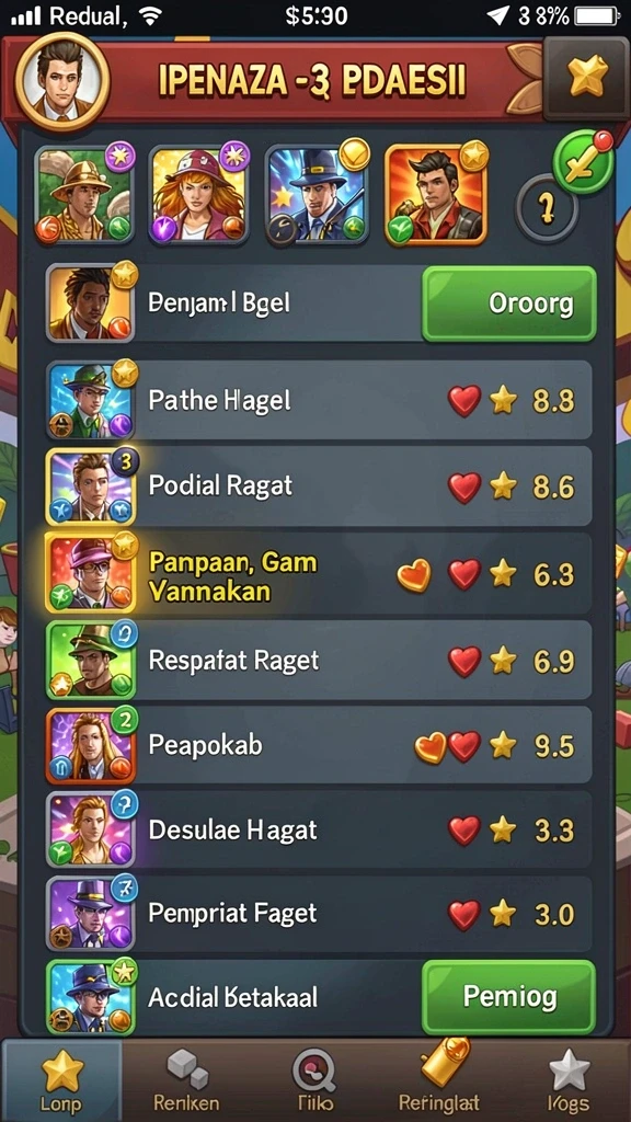 Tampilan awal ZK6 yang memikat dan informatif.