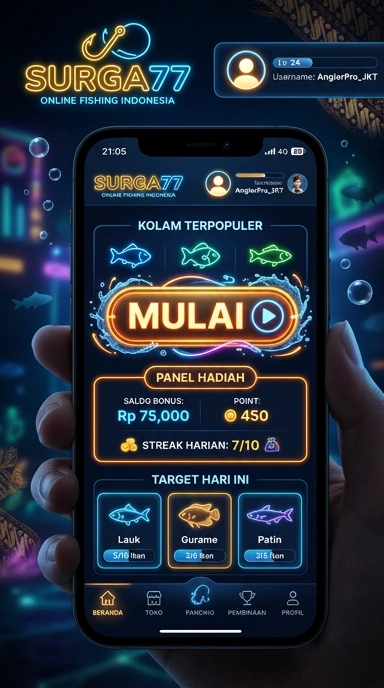 surga77 — layar beranda